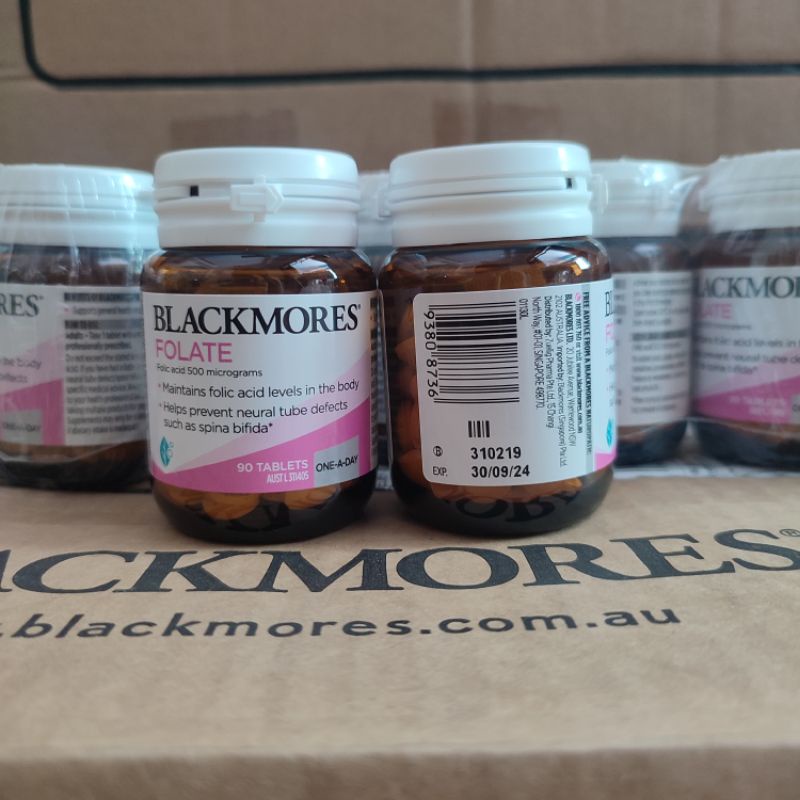 Viên Uống Bổ Sung Axit Folic Cho Mẹ Bầu Blackmores Folate