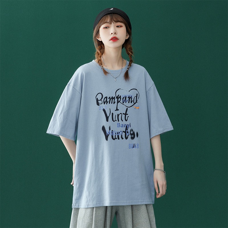 Spot Short sleeve t-shirt Korean Plus Size Loose T-shirt New arrival Tops Men's clothing
