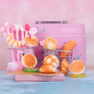 Đồ Chơi Squishy Hình Bánh Mì Và Cánh Gà