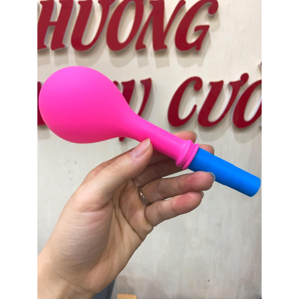 Bộ đồ chơi combo còi thổi bóng bay và 10 quả bóng bay