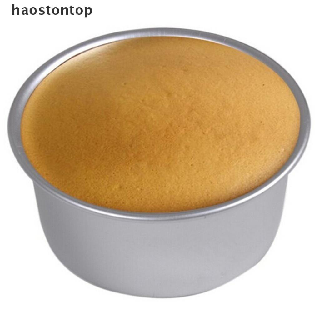 Khuôn Làm Bánh Hình Tròn Đế Hợp Kim Nhôm 8 Kích Cỡ Có Thể Tháo Rời