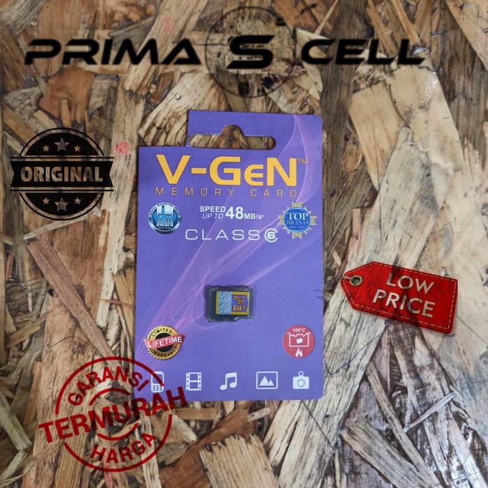 Thẻ Nhớ Mmc Vigen V-gen Class 6 8gb