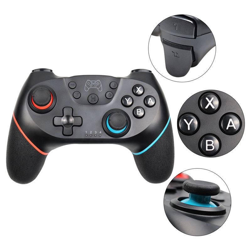 Tay cầm điều khiển chơi game kết nối Bluetooth cho Nintendo Switch