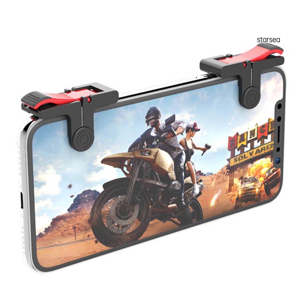 Tay Cầm Chơi Game PUBG Trái Phải STSE D9 Dành Cho Điện Thoại