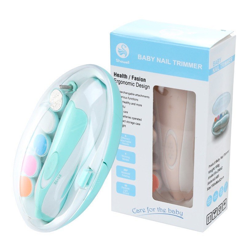 Máy cắt móng tay điện đa năng tự động an toàn cho bé [bảo hành 6 tháng]