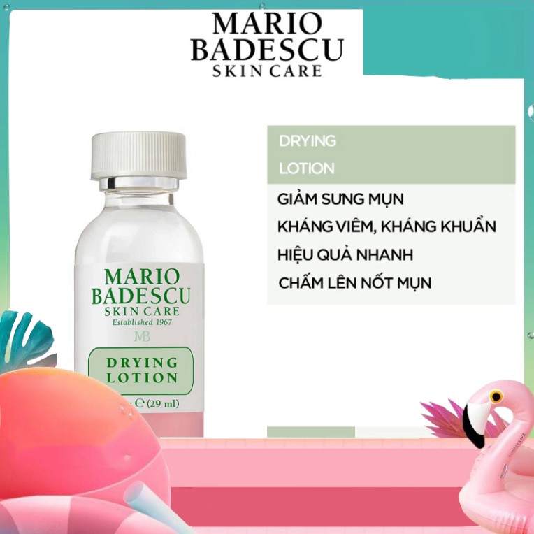 SIÊU PHÂM  [KHÔNG HỘP ] Dung dịch giảm mụn Mario Badescu Drying Lotion ( 29mL ) SIÊU PHÂM