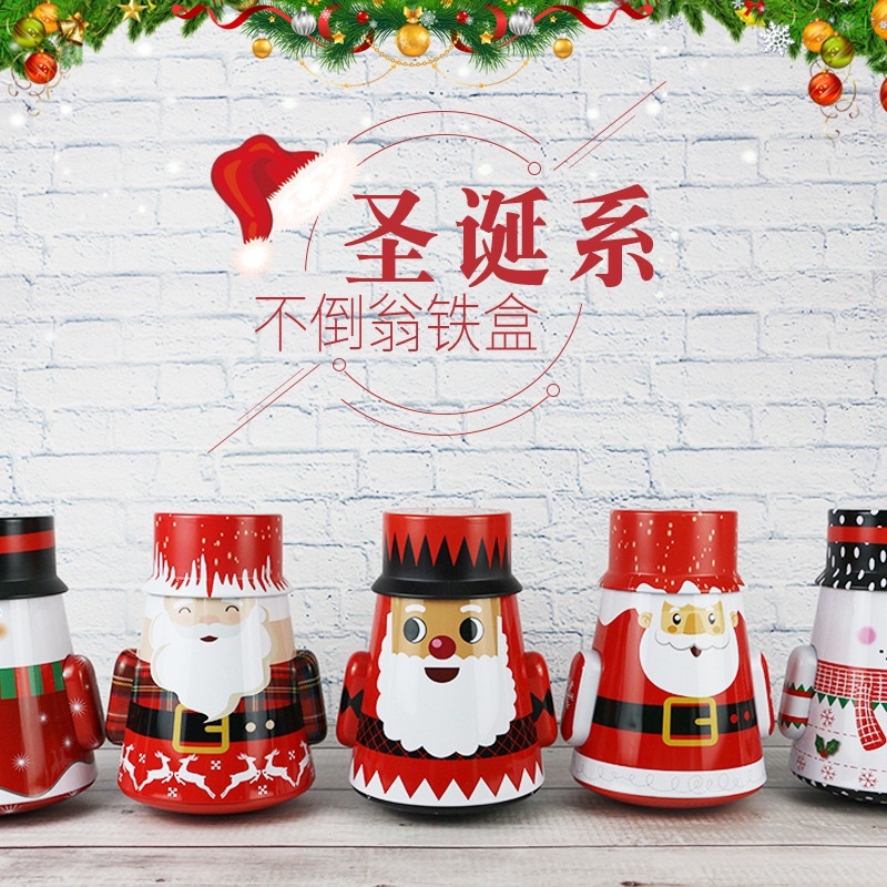 Hộp đựng hình ông già Noel / người tuyết