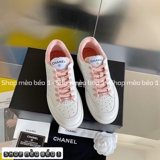 Giày thể thao cn trắng viền pha màu basic fullbox