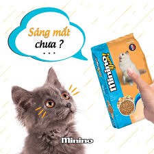 [400gram💯] Thức Ăn Cho Mèo Con & Mèo Trưởng Thành Minino Yum (Vị Hải Sản) 350g