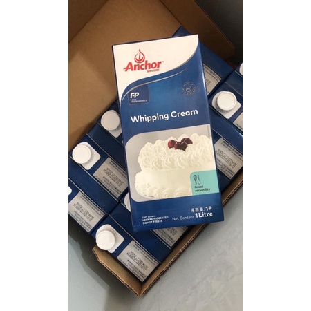 Hoả tốc - Kem sữa tươi đánh Whipping Cream Anchor-1 lít