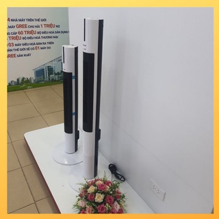 Máy sưởi tháp cao cấp (90cm) màu trắng đen