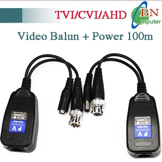 Bộ Balun video kèm nguồn PV/PVD/PVA
