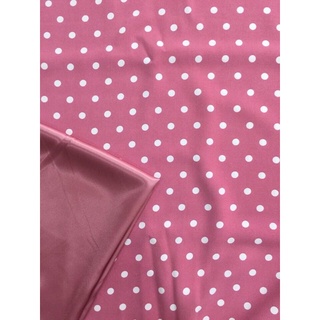 Vải áo dài chấm bi