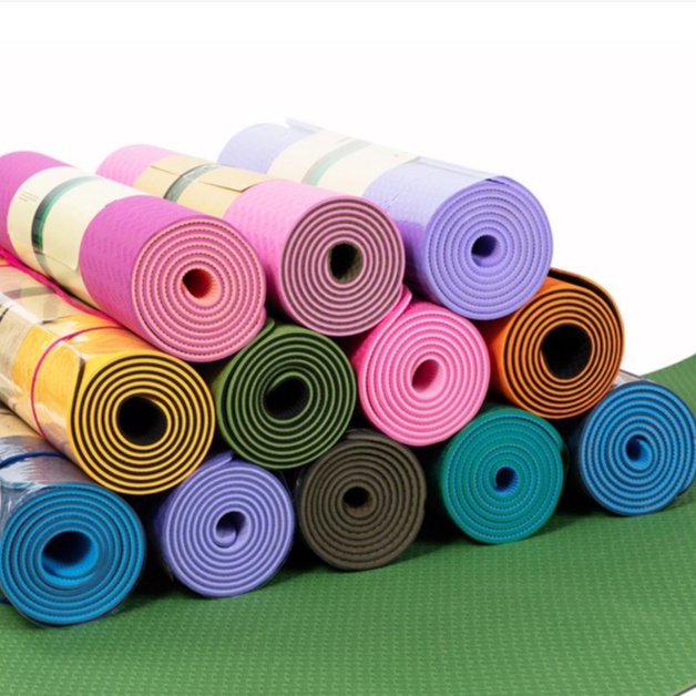 Thảm Tập Yoga, Tập Gym, Tập Thể Dục Tại Nhà - Chất Liệu Tpe Chống Trơn Trượt
