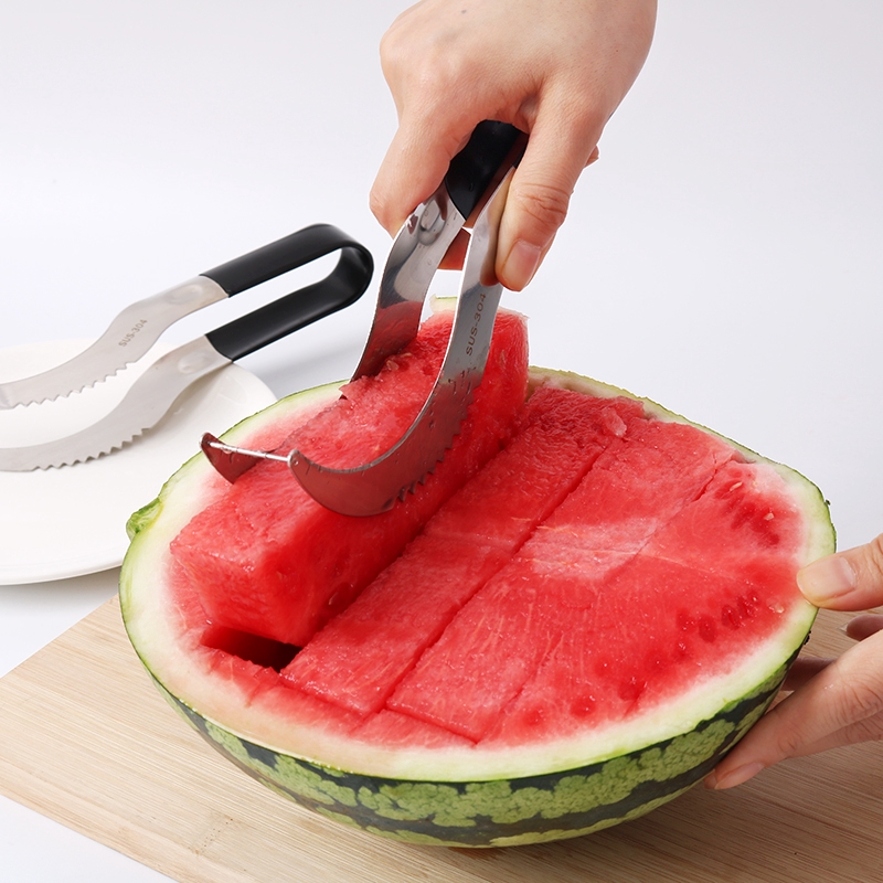 Dụng Cụ Cắt Dưa Hấu Đa Năng Bằng Thép Không Gỉ