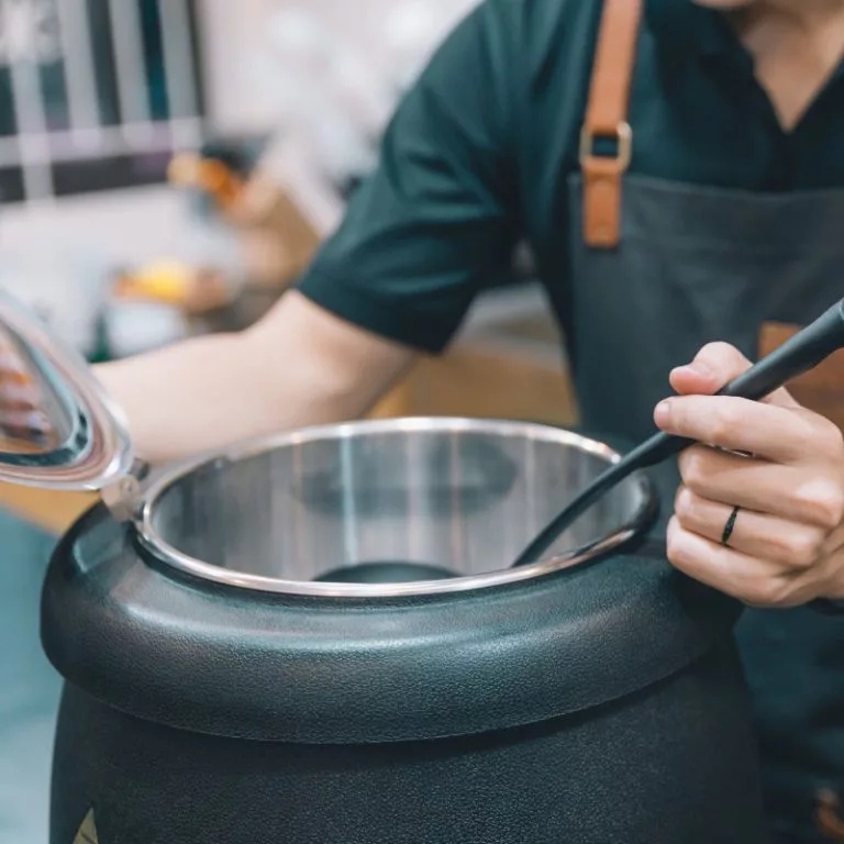 Nồi ủ trân châu 10l giúp đảm bảo độ dai, giòn, vị chuẩn - Hàng chính hãng