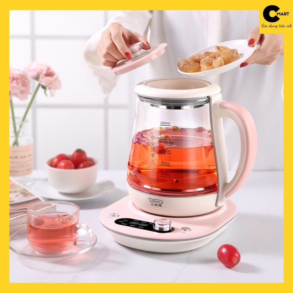 Bình Trà Đun Nước Nấu Trà Đa Năng Dung tích 1,8L Lotor H9 [CMART GIA DỤNG TIỆN ÍCH]