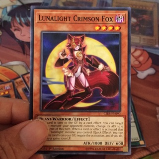 [Thẻ bài yugioh] Lunalight Crimson Fox - CIBR-EN090