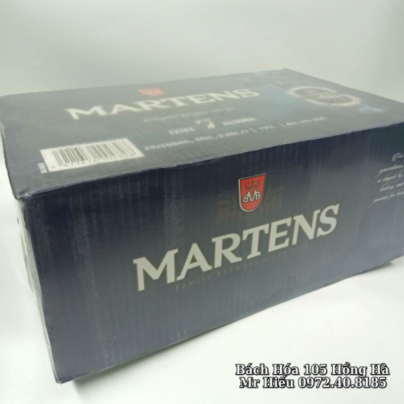 [T5/2023] Bia Martens Extra 7% thùng 24 lon 500ml