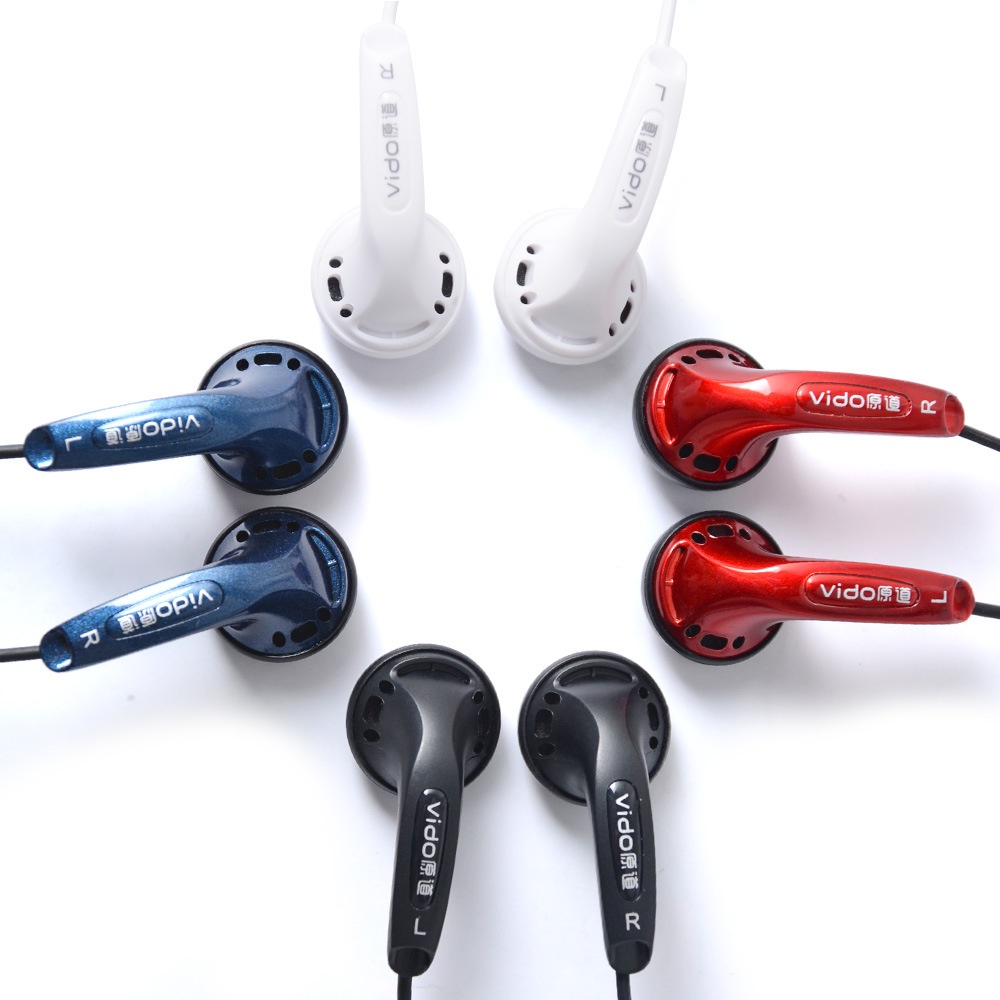 Tai nghe nhét tai Vido 3.5mm âm thanh HiFi sống động chất lượng cao
