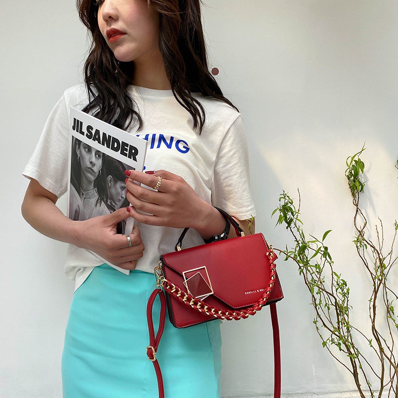 Túi Xách Nữ Đẹp Túi Đeo Chéo Da Pu Màu Đen Thời Trang Hàn Quốc Cho Nữ-69