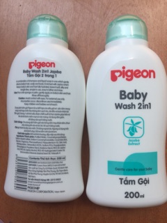 Sữa tắm gội Pigeon 200ml