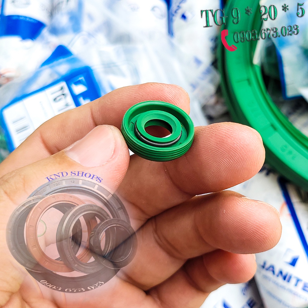 Phớt chặn dầu  củ đề Jupiter hiệu Janite TG 9*20*5, máy rửa xe, phụ tùng xe máy và máy bơm nước | KND Shops