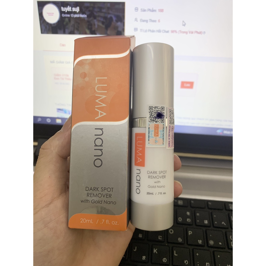 KEM GIẢM NÁM LUMA NANO DARK SPOT REMOVER 20ml