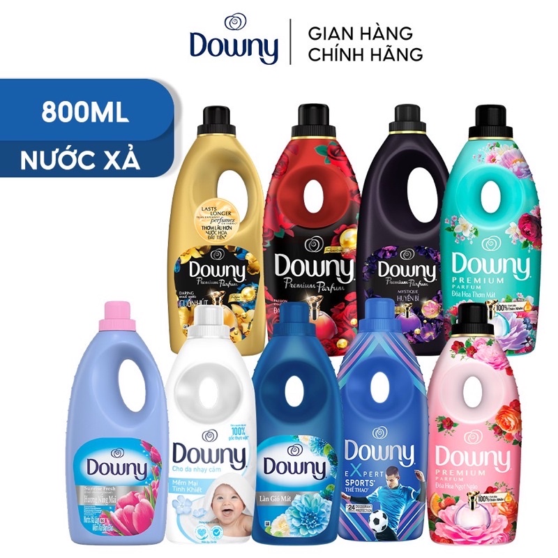 Nước Xả Vải Downy 800ml [ Đủ Màu ]