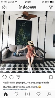 Váy hoa đỏ nhí buộc eo