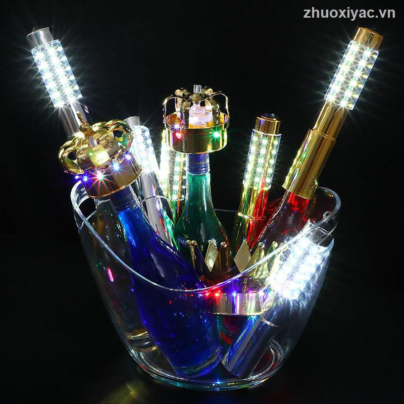Zo Shang wine stopper led charging creative cap champagne bar flashing stick Crown foreign