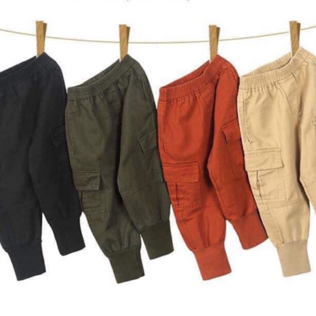 QUẦN JOGGER KAKI CHO BÉ