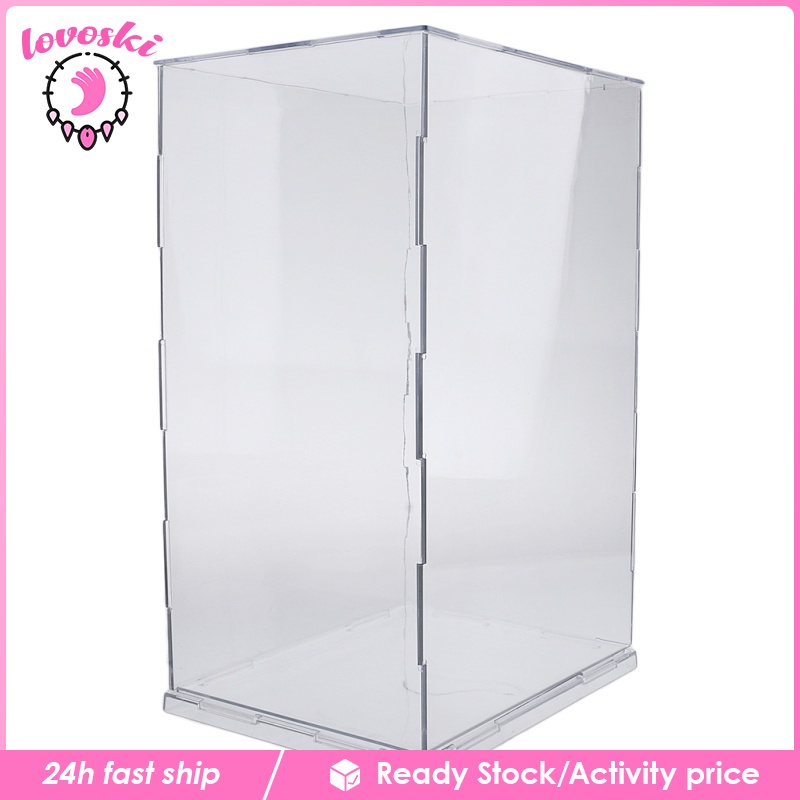 Hộp trong suốt trưng bày mô hình xe hơi 25cm