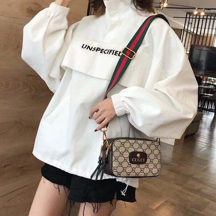 Túi đeo chéo trang trí đầu động vật thanh lịch thời trang dành cho nữ