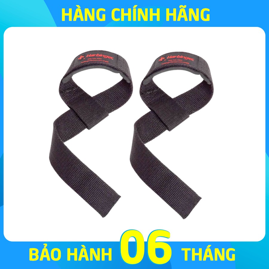 Dây Kéo Lưng Nữ Harbinger Padded Cotton Lifting Straps