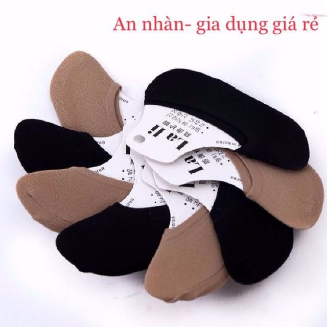 SET 5 ĐÔI TẤT HÀI HÀN QUỐC SILICON CHỐNG TUỘT