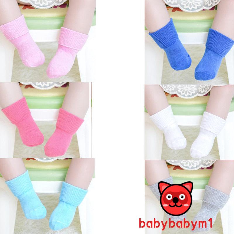 Vớ Cotton Chống Trượt Cho Bé Từ 0-6 Tuổi