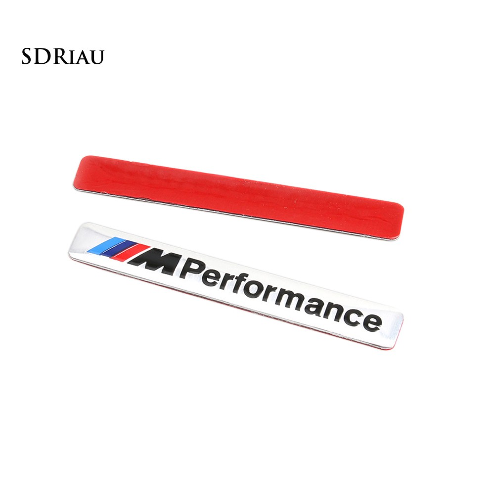Miếng dán kim loại trang trí xe hơi dòng chữ M Performance