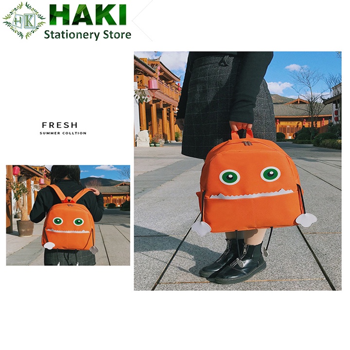 Balo đi học ulzzang HAKI đi học đi chơi cute thời trang giá rẻ BL06