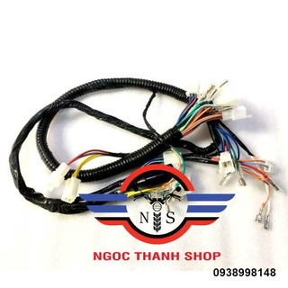 Bộ dây điện sườn, dây điện chính đầy đủ cho xe gn125 ...-nts