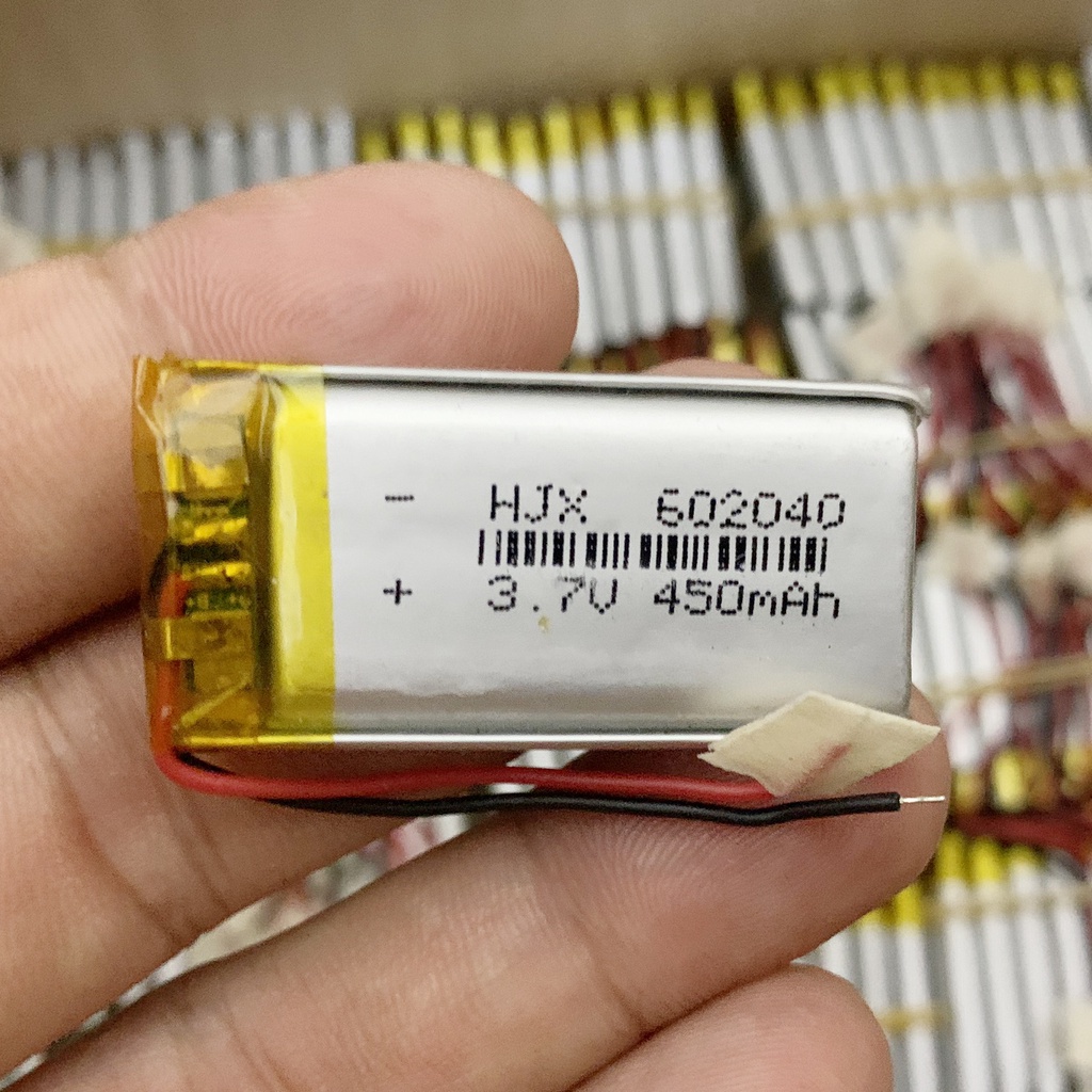 Pin Lipo Polymer 3.7V  450mAh / 160mA   - 1688s.vn