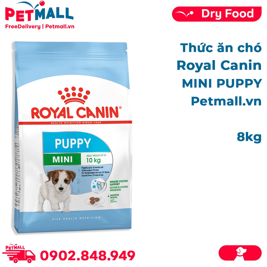Thức ăn chó Royal Canin MINI PUPPY - 8kg