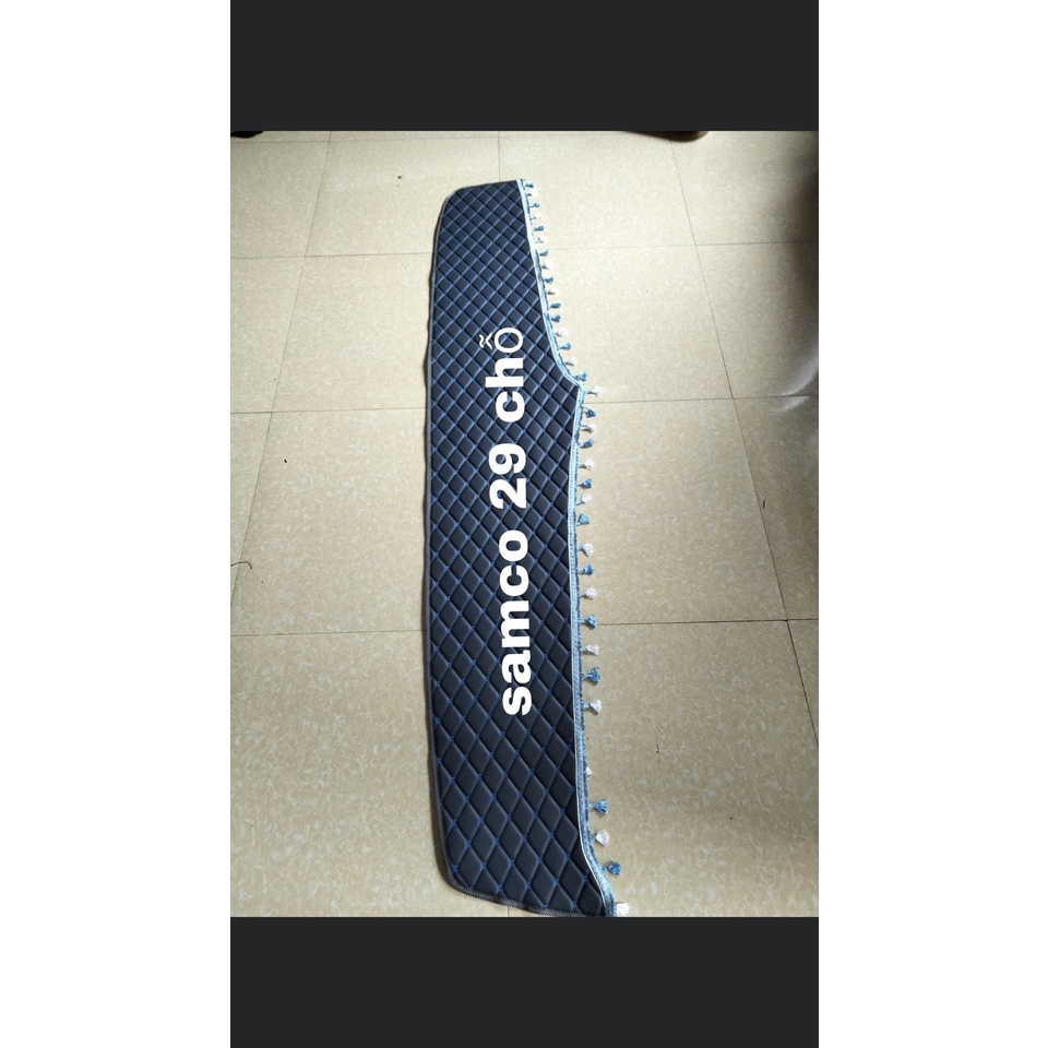 Thảm táp lô xe tải các loại xe chất liệu da 5d