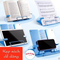 Giá đỡ điện thoại, đỡ sách Hokori Việt Nhật- Giá đỡ đa năng gấp gọn có thể điều chỉnh tiện ích- 5693