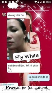 KEM FACE VIP ELLY WTHITE