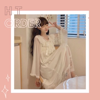 ORDER_ Váy Ngủ Ren Dài Tiểu Thư Cực Cute A141