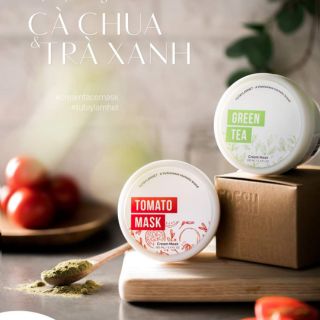 Hot deal mask trà xanh - cà chua 79k