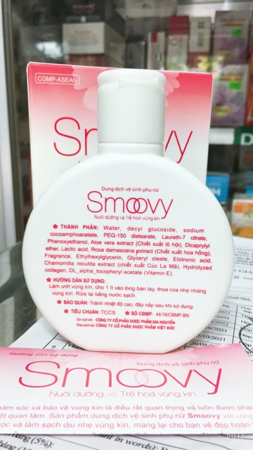 Dung dịch vệ sinh SMOOVY