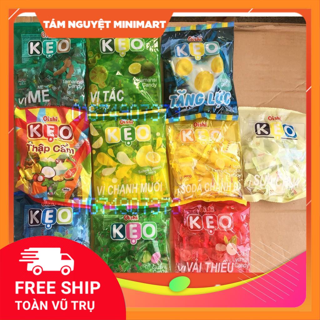 KẸO OISHI CÁC VỊ SIÊU NGON 90G