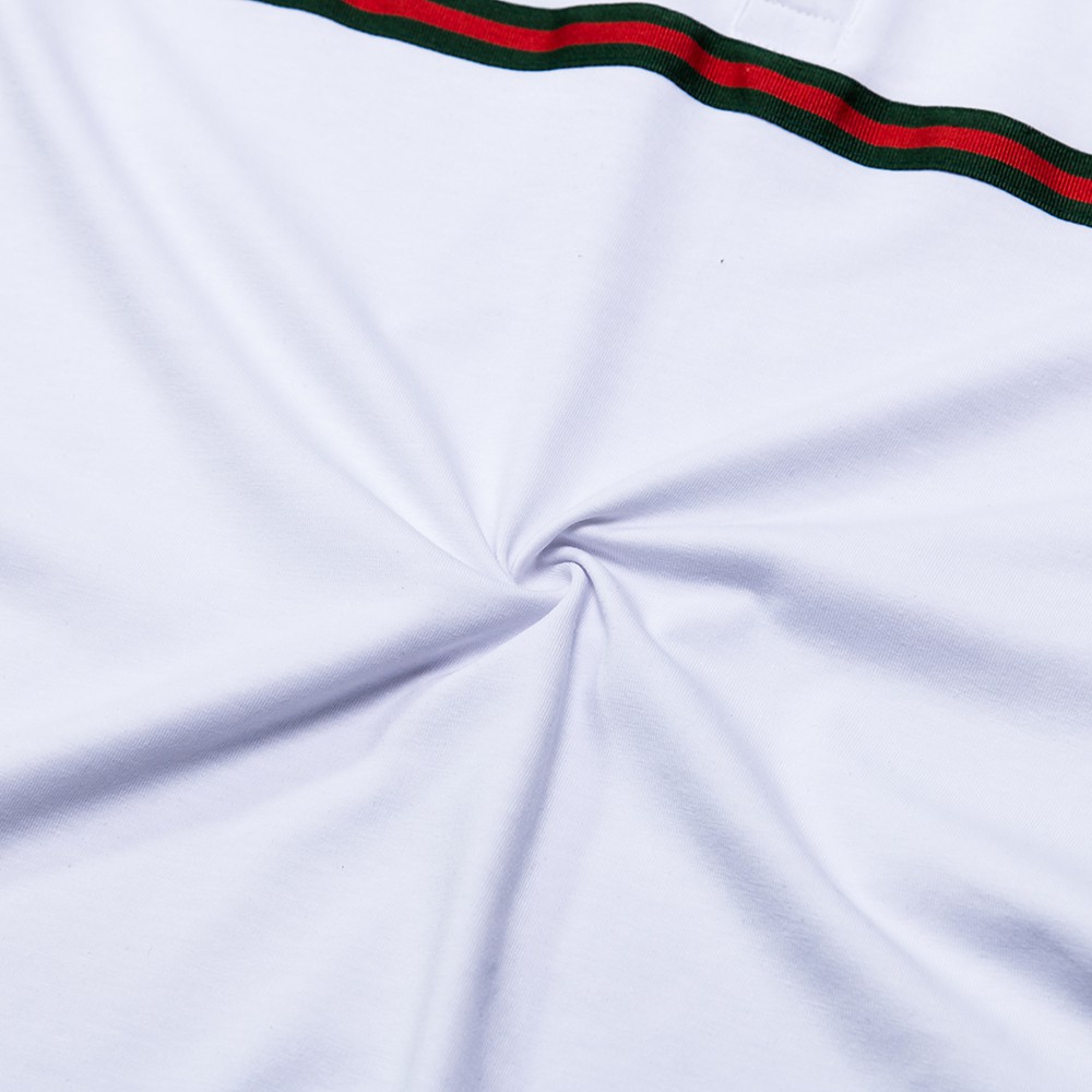 Áo phông nam trơn thêu họa tiết lá AP00004 | BigBuy360 - bigbuy360.vn